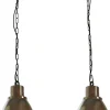 Industrie Lampen|Vintage Lampen*Masterlight Loft Hängelampe Braun Industrial Style Handarbeit