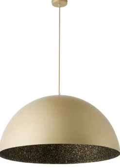Hängelampen|Wohnzimmerlampen*Sigma Loft Hängelampe Metall Schwarz Gold bis 1 m hängend E27