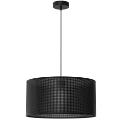 Luminex Loft Hängelampe Schwarz Metall E27 Ø40 cm rund< Metall Lampen|Schlafzimmer Lampen