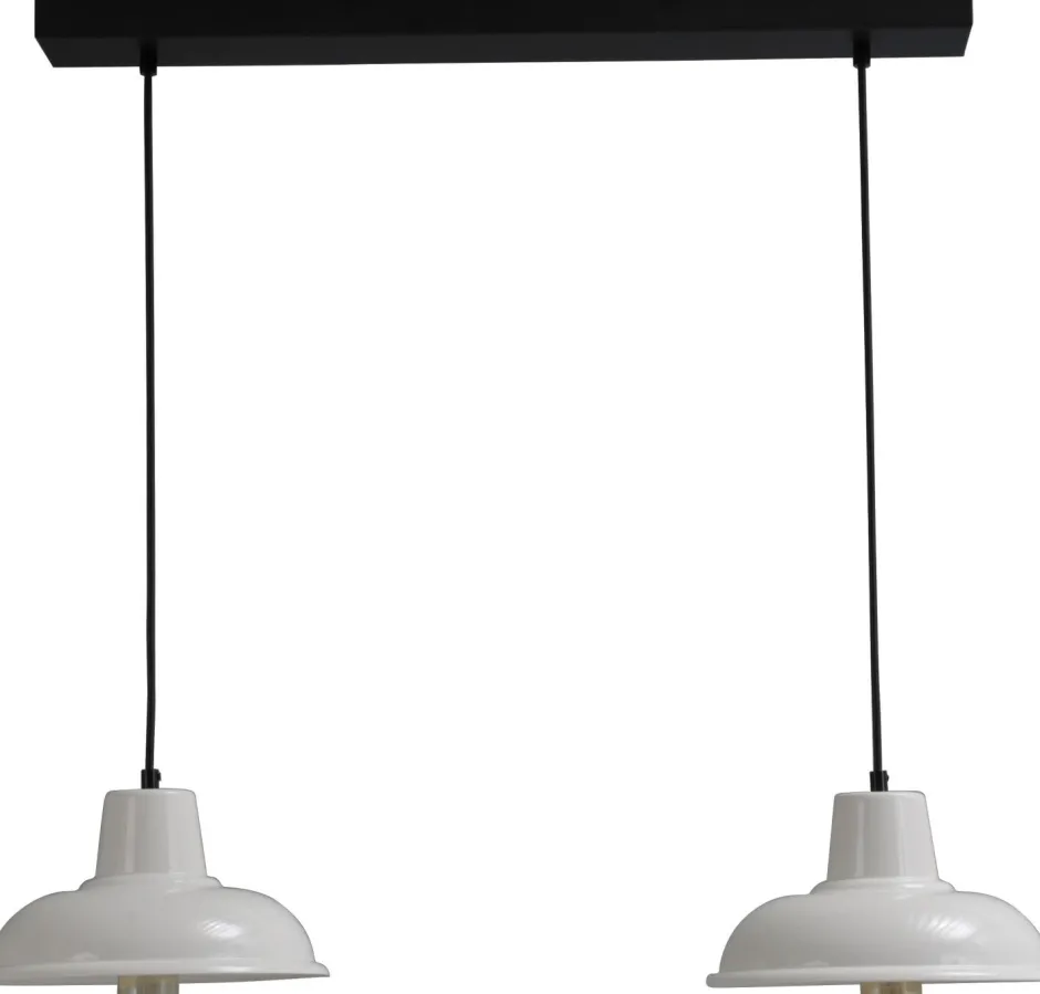 Hängelampen|Esszimmer Lampen*Masterlight Loft Leuchte schwarz 2-flmg