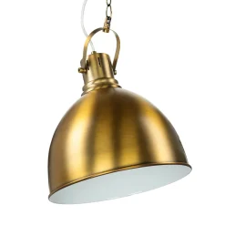 Trio Reality Loft Pendelleuchte in Messing antik< Hängelampen|Esszimmer Lampen