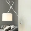 Nowodvorski Loft Wandleuchte mit Schalter VIPER flexibel Weiß< Wandleuchten|Moderne Lampen
