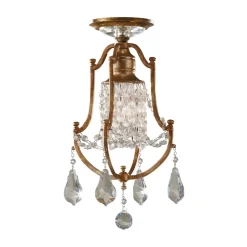 Elstead Lüster CANDELA 14 Bronze Antik Ø93cm 12xE14 Barock< Designerlampen|Kristalllampen