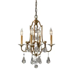 Elstead Lüster CANDELA 14 Bronze Antik kürzbar Ø41cm Lampe< Hängelampen|Designerlampen