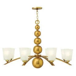 Elstead Lüster ROMINA in Messing kürzbar Ø97cm Hängelampe< Hängelampen|Esszimmer Lampen