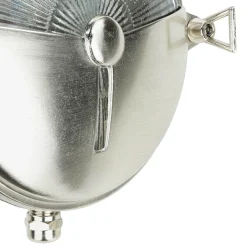 Lido Maritime Außenleuchte Messing Ø18cm IP64 in Nickel< Rustikale Lampen|Metall Lampen