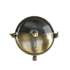 Lido Maritime Außenleuchte Rund Ø18cm aus Messing IP64< Außenwandleuchten|Rustikale Lampen