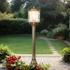 Rustikale Lampen|Messinglampen*Lido Maritime Gartenleuchte Messing rostfrei H:89cm