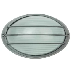 Rustikale Lampen|Maritime Lampen*Easylight Maritime Wand Außenlampe Anthrazit oval AMSTERDAM