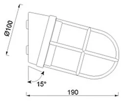 Außenleuchten Antik|Außenwandleuchten*Laura Suardi Maritime Wandleuchte CARDO Messing IP44 Außen