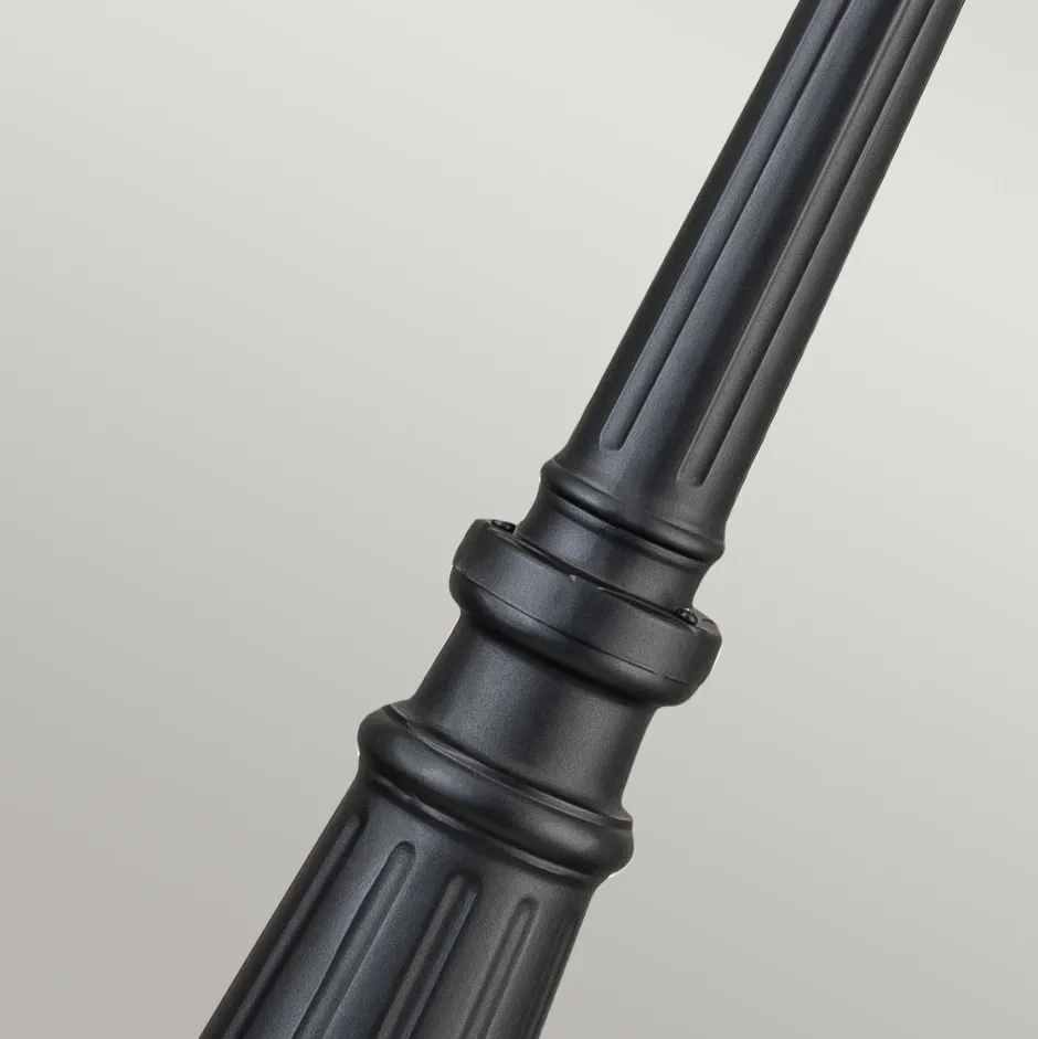 Elstead Mastleuchte 216,4 cm IP44 Vintage Schwarz E27 Garten Weg< Gartenlaternen|Industrie Lampen