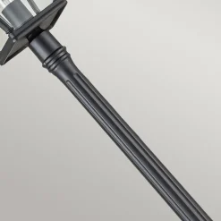 Elstead Mastleuchte 216,4 cm IP44 Vintage Schwarz E27 Garten Weg< Gartenlaternen|Industrie Lampen