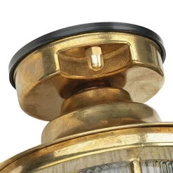 Lido Messing Deckenleuchte außen IP54 Maritim Terrasse< Metall Lampen|Messinglampen