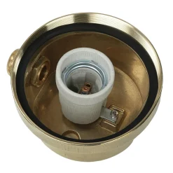 Laura Suardi Messing Deckenleuchte IP44 Maritim Schiff außen< Metall Lampen|Messinglampen