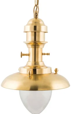 Lido Messing Hängelampe außen IP43 Maritim Terrasse< Außenleuchten Antik|Außenleuchten Messing