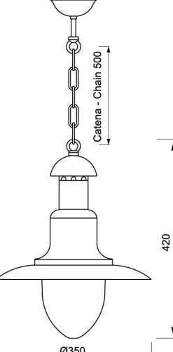 Laura Suardi Messing Hängelampe Esstisch in Chrom maritim edel< Hängelampen|Jugendstil Lampen