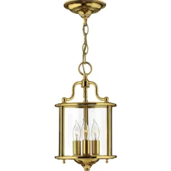 Elstead Messing Pendelleuchte AVELINE verstellbar Esszimmer< Jugendstil Lampen|Messinglampen