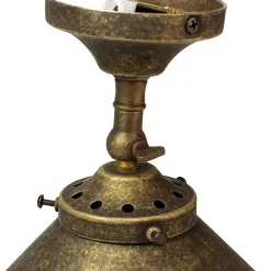 Wandleuchten|Esszimmer Lampen*Giovanni Battista Messing Wandlampe in Bronze antik verstellbar