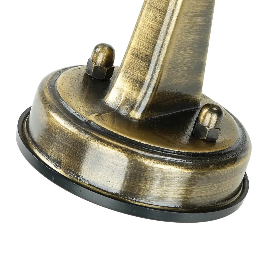 Lido Messing Wandlampe IP64 Maritim Haus Hof SANTORIN< Metall Lampen|Messinglampen