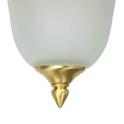 Außenwandleuchten|Rustikale Lampen*Lido Messing Wandlampe Rustikal elegant H:28cm ANDROS