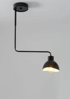 Sigma Metall Deckenleuchte Schwarz Weiß Modern E27 auffällig< Deckenleuchten|Moderne Lampen