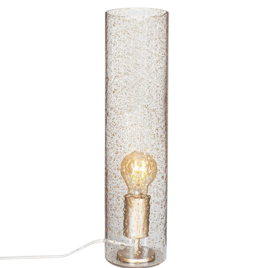 By Rydéns Metall Glas 40 cm hoch in Gold E27 mir Kabelschalter< Wohnzimmerlampen|Metall Lampen