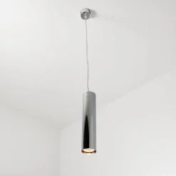 Easylight Metall Hängelampe Esstisch in Chrom Ø5,5cm GU10< Hängelampen|Esszimmer Lampen