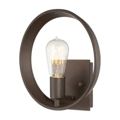 Elstead Metall Wandlampe in Bronze antik Wohnzimmer RESFINE< Wandleuchten|Flurlampen