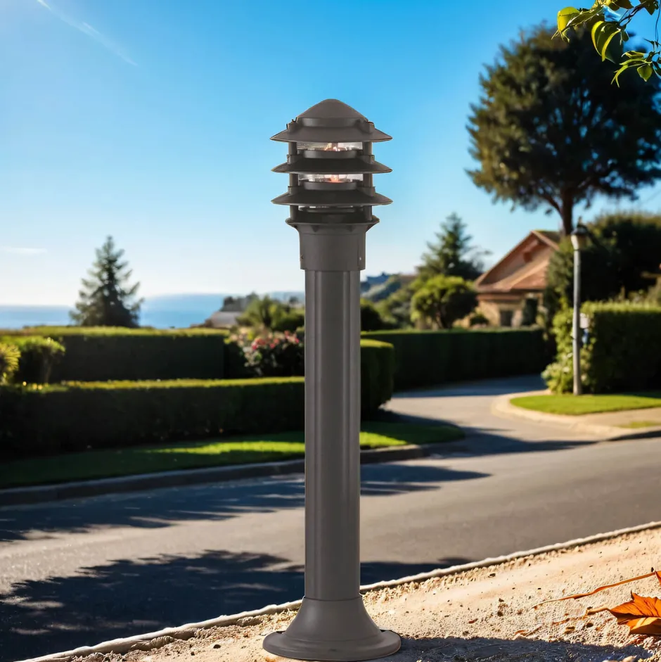 Searchlight Moderne Außen Stehleuchte Wegelampe E27 BOLLARDS< Moderne Lampen|Wegeleuchten