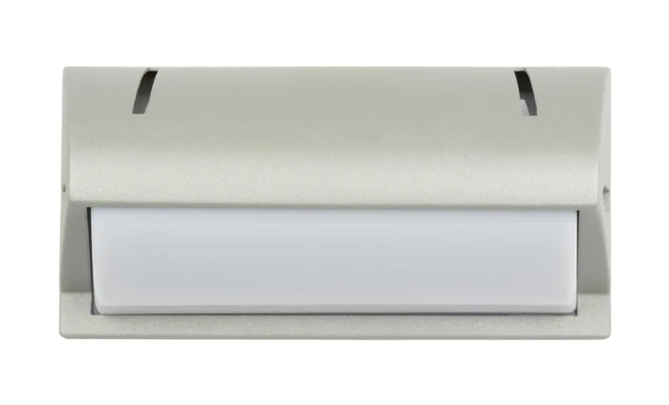 Außenwandleuchten|Moderne Außenleuchten*SU-MA Moderne Außenwandleuchte IP54 B:25cm in Silber E27