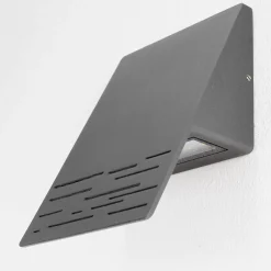 Moderne Lampen|Led Außenleuchten*Harms Import Moderne Außenwandleuchte LED anthrazit