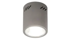 Rabalux Moderne Deckenlampe Metall E27 Ø13,3cm in Grau< Küchenlampen|Moderne Lampen