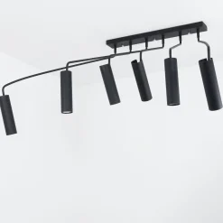 Wohnzimmerlampen|Moderne Lampen*Nowodvorski Moderne Deckenleuchte Schwarz 6-flmg