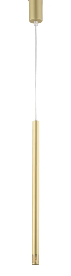 Sigma Moderne Hängelampe Gold Zylinder Modern Ø5 cm rund G9< Moderne Lampen|Wohnzimmerlampen