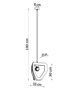 Hängelampen|Wohnzimmerlampen*Sollux Moderne Hängelampe Metall Schwarz verstellbar E27