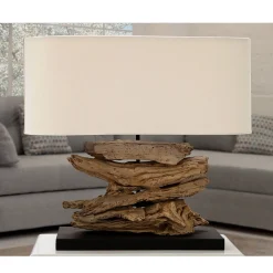 Invicta Interior Moderne Lampe Beleuchtung Modern individuell< Nachttischlampen|Holzlampen