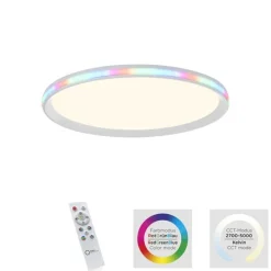 Deckenleuchten|Flurlampen*Just Light Moderne LED Deckenlampe RGB Licht Ø45 cm 2800 lm 22 W