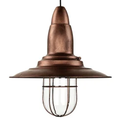 Trio Reality Moderne Pendelleuchte FISHERMAN in Kupfer Antik< Hängelampen|Esszimmer Lampen