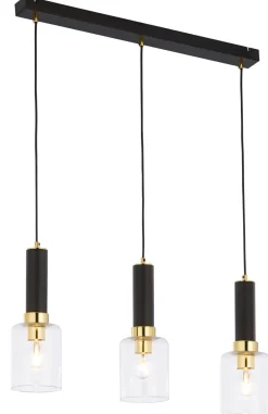 Jupiter Moderne Pendelleuchte Glas Metall E27 3-flammig< Hängelampen|Moderne Lampen
