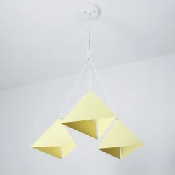 Luminex Moderne Pendelleuchte in Gelb< Hängelampen|Esszimmer Lampen