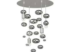 Hängelampen|Esszimmer Lampen*Nowodvorski Moderne Pendelleuchte SALVA verchromt