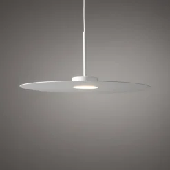 Hängelampen|Bürolampen*Nowodvorski Moderne Pendelleuchte Stahl GX53 rund Ø40 cm Weiß