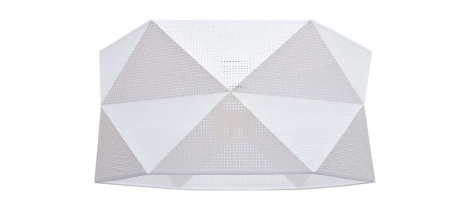 Belis Moderne Pendelleuchte Stoff blendarm E27 L:70 Weiß Gold< Hängelampen|Bürolampen