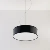 Sollux Moderne runde Pendelleuchte in Schwarz< Hängelampen|Moderne Lampen