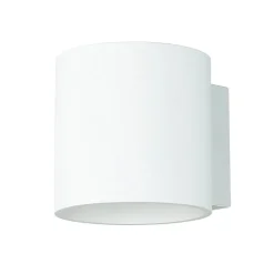 Flurlampen|Küchenlampen*Sollux Moderne runde Wandleuchte RODA Weiß