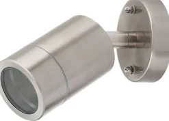 Moderne Lampen|Metall Lampen*Lido Moderne Spot Lampe außen Messing rostfrei GU10 IP54