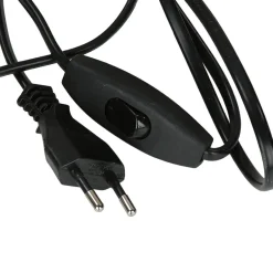 Easylight Moderne Tischlampe Stoff Grau Metall 33 cm elegant E14< Stofflampen|Moderne Lampen