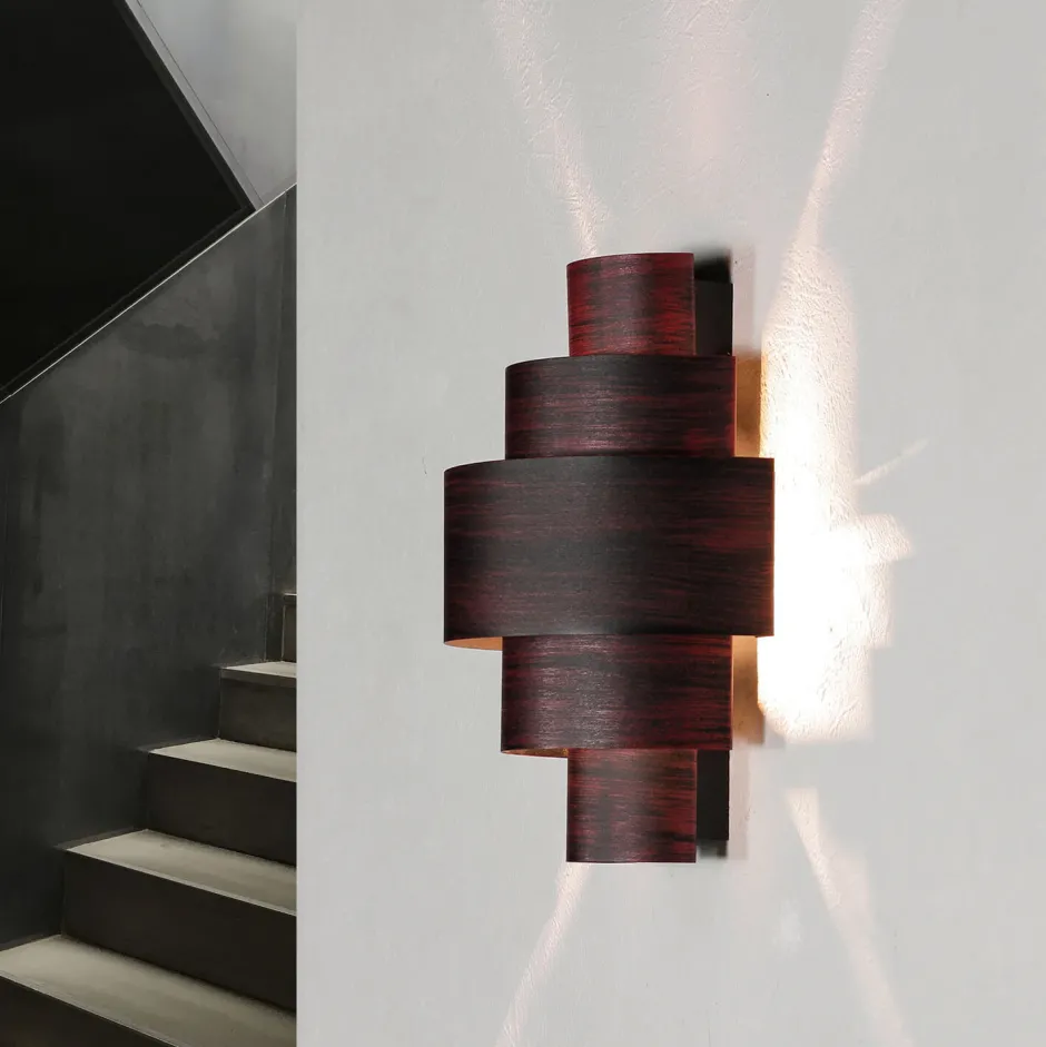 Easylight Moderne Wandlampe Braun Lichtmuster CAMILLO< Wandleuchten|Flurlampen