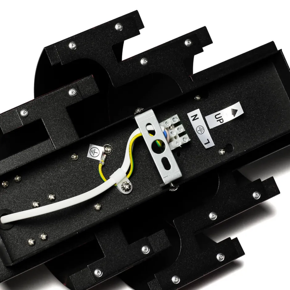 Easylight Moderne Wandlampe Braun Lichtmuster CAMILLO< Wandleuchten|Flurlampen