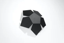 Wandleuchten|Flurlampen*Sollux Moderne Wandlampe Schwarz Lichteffekt Metall dekorativ